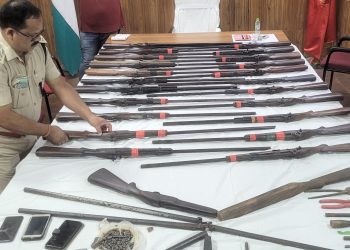Illegal gun factory busted in Odisha’s Sambalpur, three held