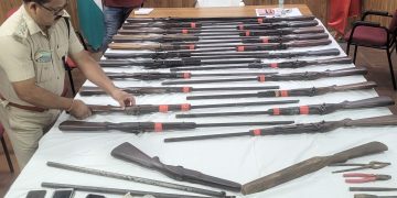 Illegal gun factory busted in Odisha’s Sambalpur, three held