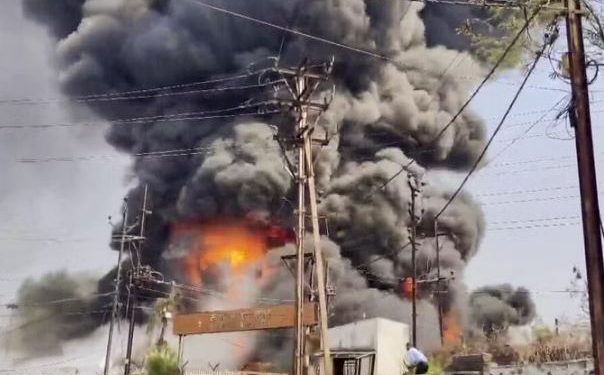 Raipur fire accident