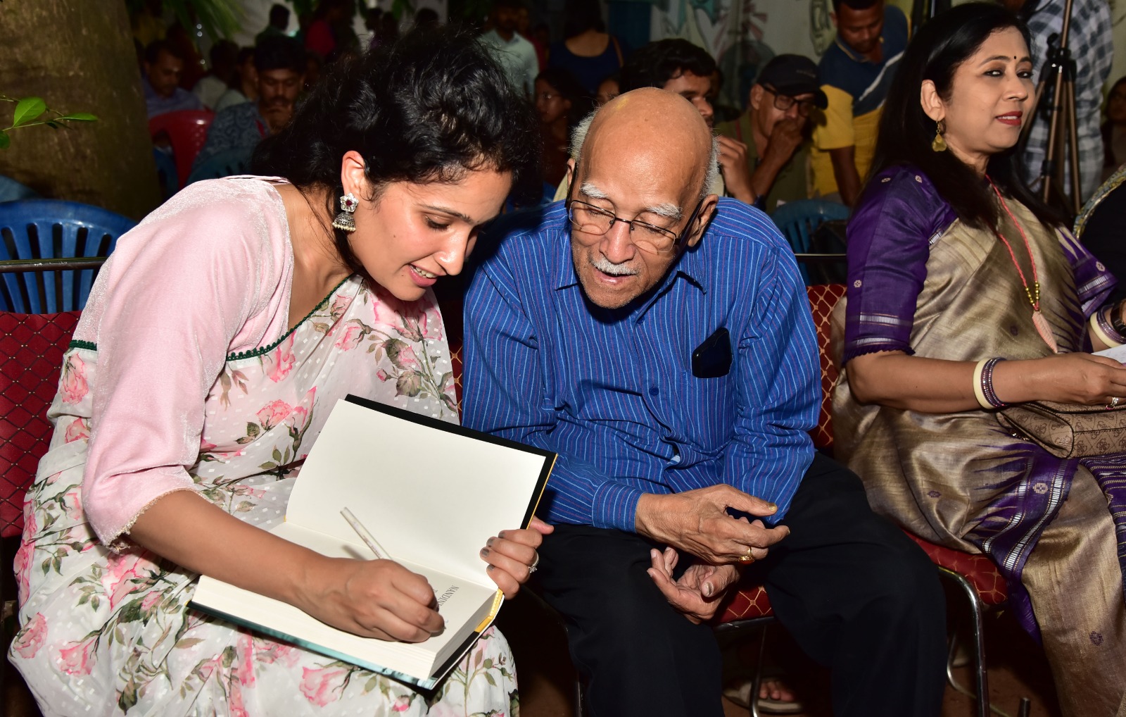 Nandini Satpathy The Iron Lady of Orissa, Tathagata Satpathy, Nandini Satpathy, Pallavi Rebbapragada,