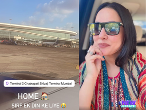 Hina Khan returns to ‘aamchi Mumbai’ for one day