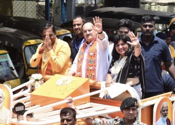 People of Odisha have decided to give rest to Naveen Patnaik: Nadda at Bhubaneswar roadshow