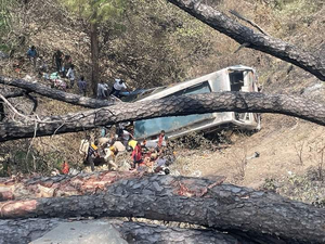 J&K: Seven killed, 28 injured after bus falls in gorge in Akhnoor