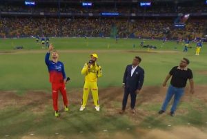 CSK win toss, opt to bowl against RCB