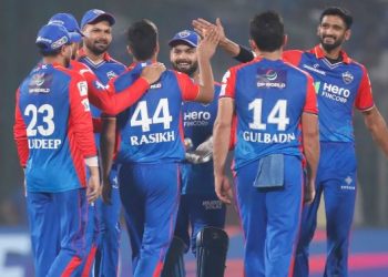 Delhi Capitals beat Rajasthan Royals by 20 runs to keep playoff hopes alive