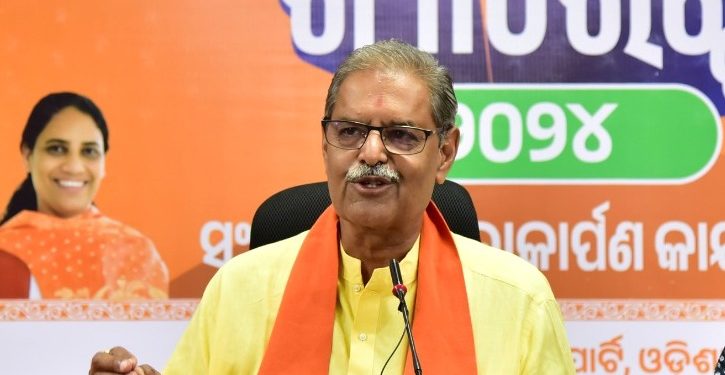 Former BJP president KV Singhdeo