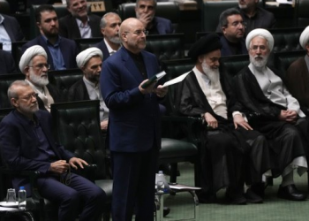 Hard-liner Mohammad Bagher Qalibaf re-elected as speaker of Iran's parliament