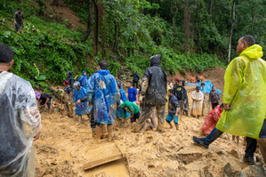 Mizoram: Rescue operations on to find missing victims of landslides