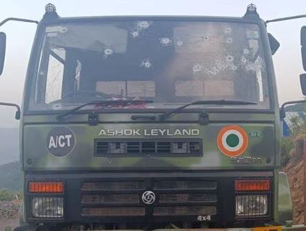 One soldier killed, 4 injured as terrorists spray bullets on IAF convoy ahead of Lok Sabha polls in J&K