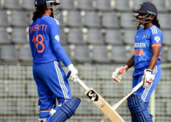 India Women post 156/5 against Bangladesh in 5th T20I