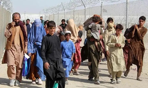 Afghan refugees