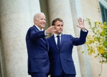 Biden, Macron