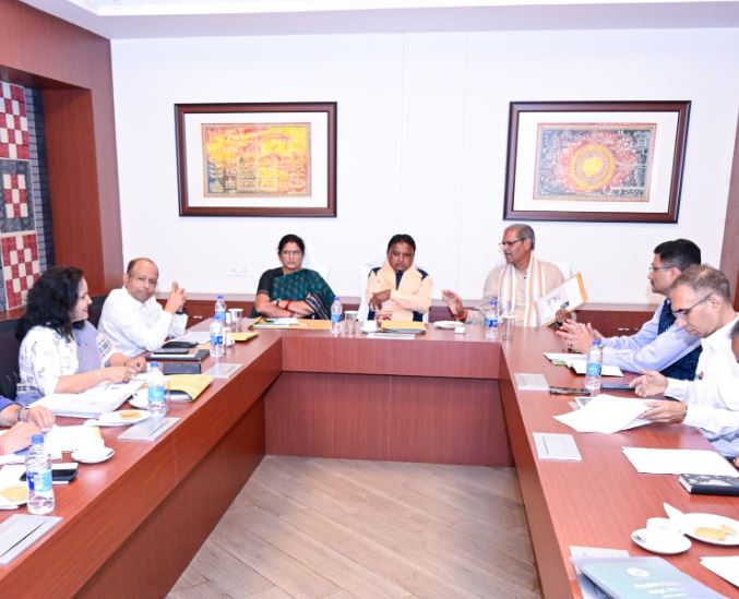CM Mohan Majhi chairs review meeting