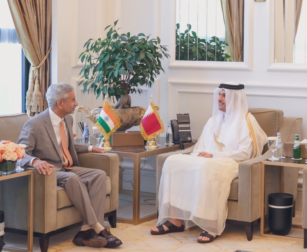 EAM Jaishankar meets Qatar's PM; reviews bilateral relationship