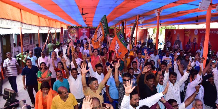 BJP leads in 78 Assembly seats in Odisha