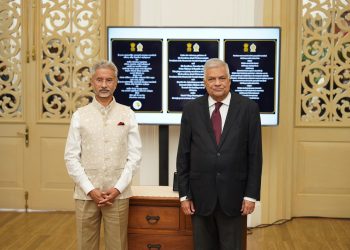 EAM Jaishankar, Sri Lanka Prez Wickremesinghe jointly commission Maritime Rescue Coordination Centre