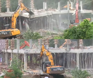 TDP clarifies on YSRCP's under construction central party office demolition