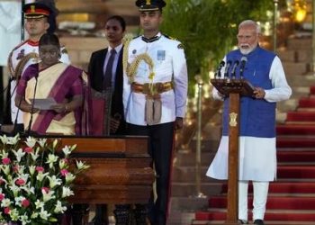 modi swearing in