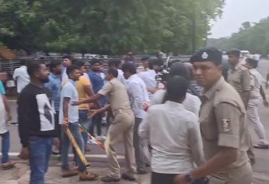 BJP Congress face off
