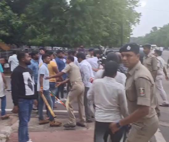 BJP Congress face off