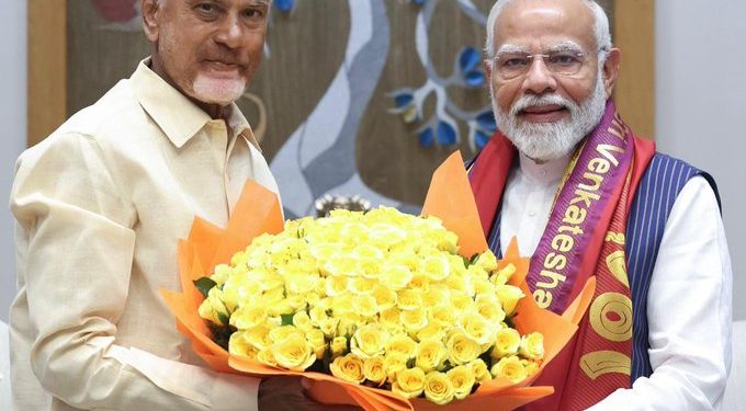Chandrababu Naidu meets PM Modi, terms talks on Andhra Pradesh-specific issues 'constructive'