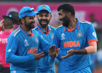 Rohit Sharma, Virat Kohli , Jasprit Bumrah