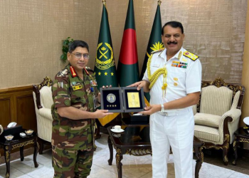 Indian Navy chief meets newly-appointed Bangladesh Army chief; discusses new avenues for cooperation