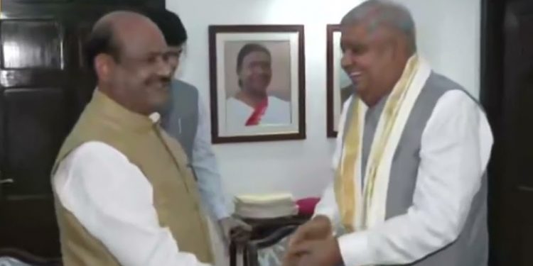 Om Birla, Jagdeep Dhankhar