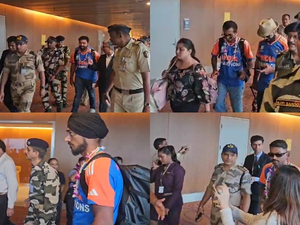 Team India lands in Mumbai, jam-packed Wankhede Stadium all set to celebrate T-20 World Cup win