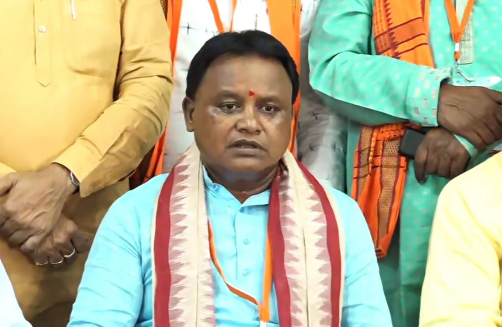 Mohan Charan Majhi - Odisha CM