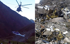 Uttarakhand: Chopper airlifted by M-17 helicopter crashes in Rudraprayag, video emerges