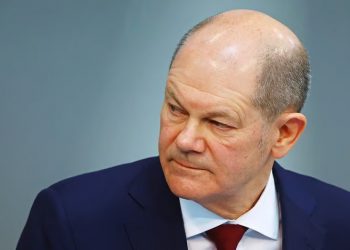 German Chancellor Olaf Scholz