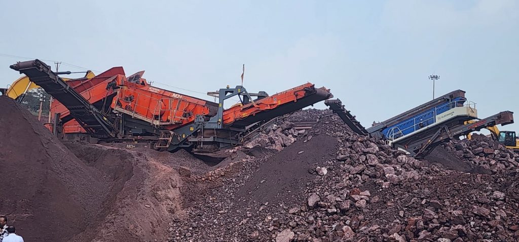 Mining in Joda  