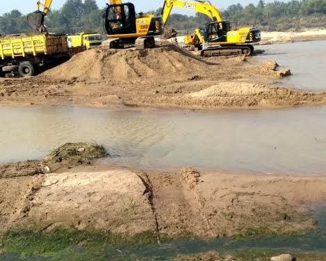 sand mining