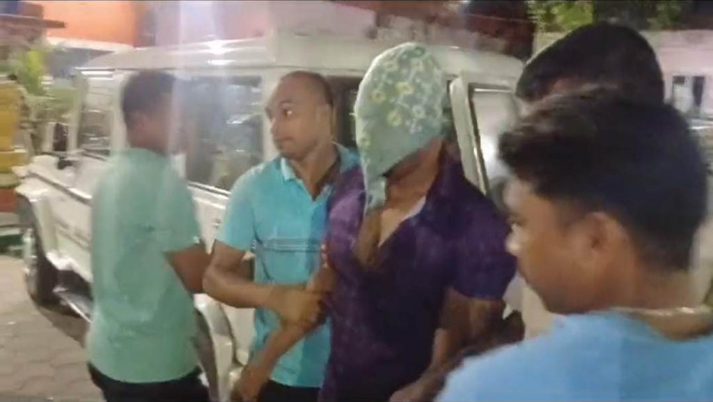 Man attempts to kill son by tying him to tracks, held