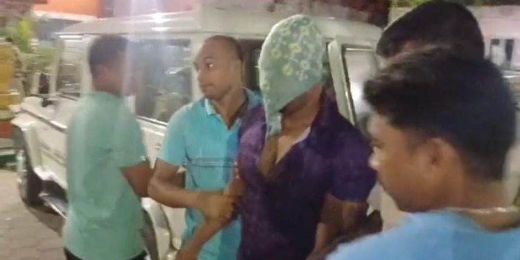 Man attempts to kill son by tying him to tracks, held