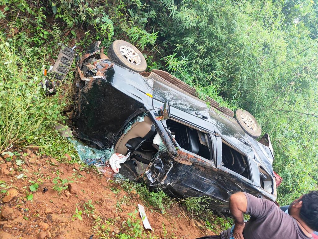 SUV Tragic accident near Tamanda Ghati