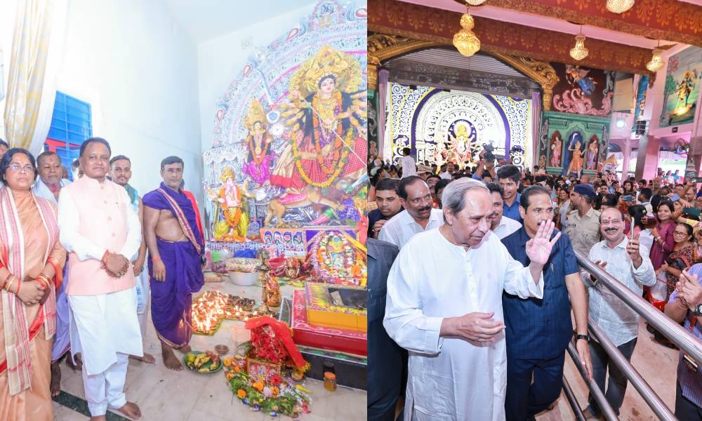 Naveen Patnaik Mohan Majhi