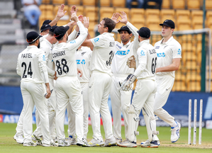 India collapse to 46 against New Zealand for lowest total in Test at home