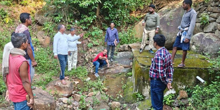 Water sources on hills