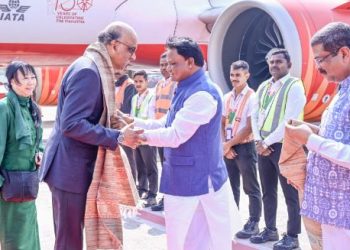 Tharman Shanmugaratnam lands in Odisha