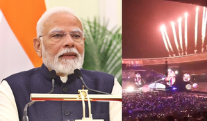 Coldplay Narendra Modi