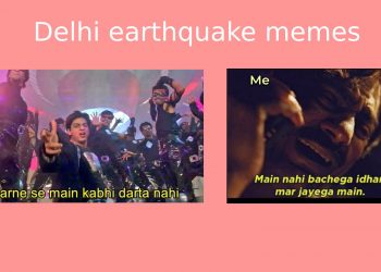 Delhi earthquake memes
