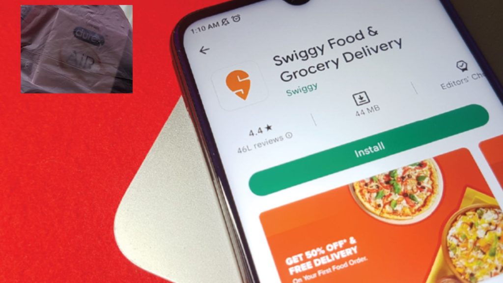Man orders condoms on Swiggy