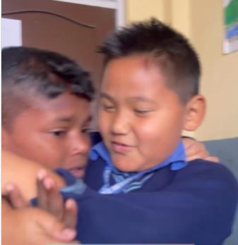 Students donate