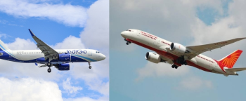 Air India, IndiGo reroute