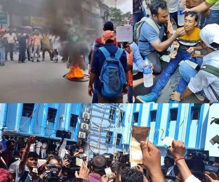 West Bengal Protests Erupt Over School Job Dispute