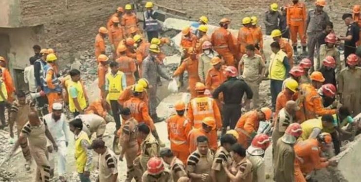 Delhi Building Collapse