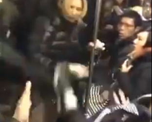 Viral fight clip: Woman goes ballistic, attacks Asian girl in subway rage