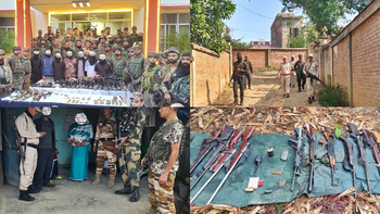 Manipur Police arrest eight militants, rescue three women